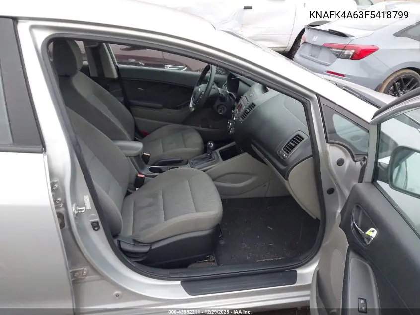 KNAFK4A63F5418799 2015 Kia Forte Lx