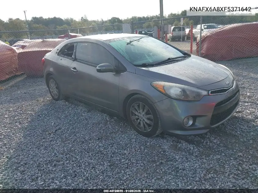 KNAFX6A8XF5371642 2015 Kia Forte Koup Ex