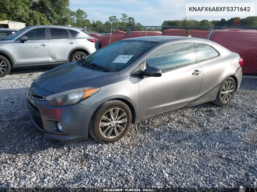 KNAFX6A8XF5371642 2015 Kia Forte Koup Ex
