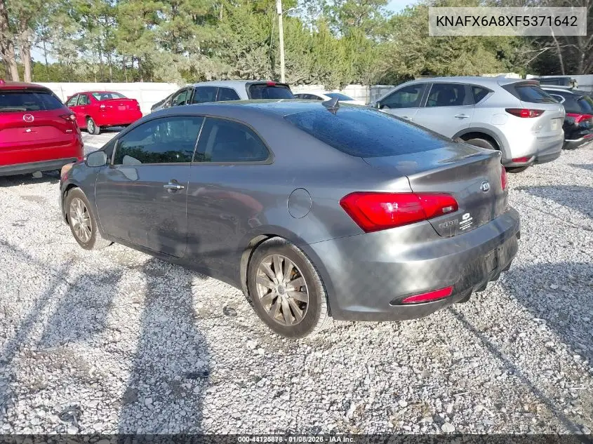 KNAFX6A8XF5371642 2015 Kia Forte Koup Ex