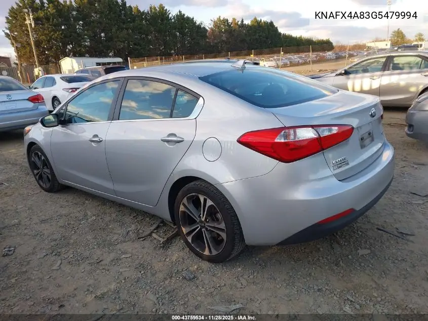 KNAFX4A83G5479994 2016 Kia Forte Ex