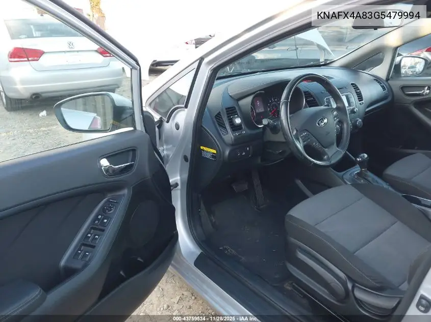 KNAFX4A83G5479994 2016 Kia Forte Ex