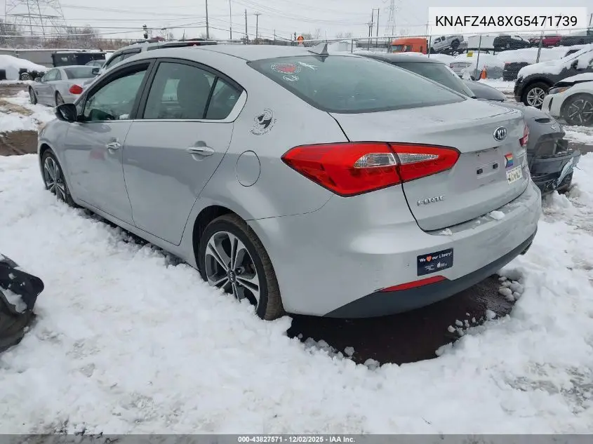KNAFZ4A8XG5471739 2016 Kia Forte Ex