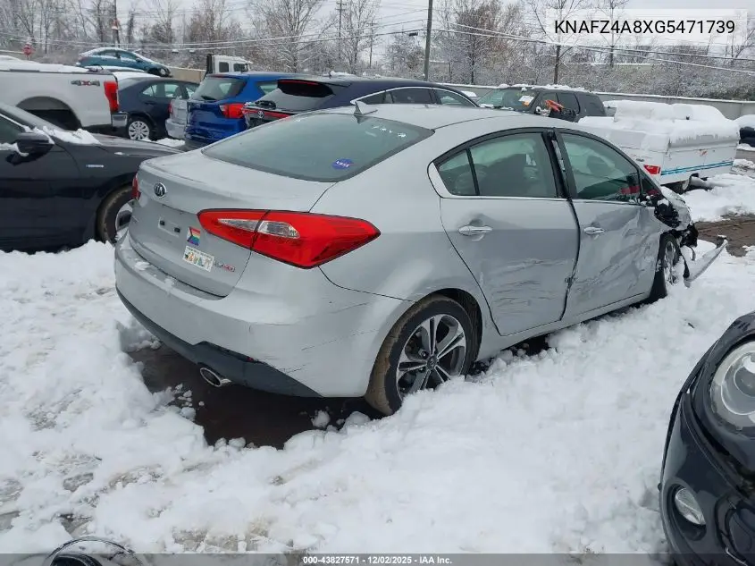 KNAFZ4A8XG5471739 2016 Kia Forte Ex