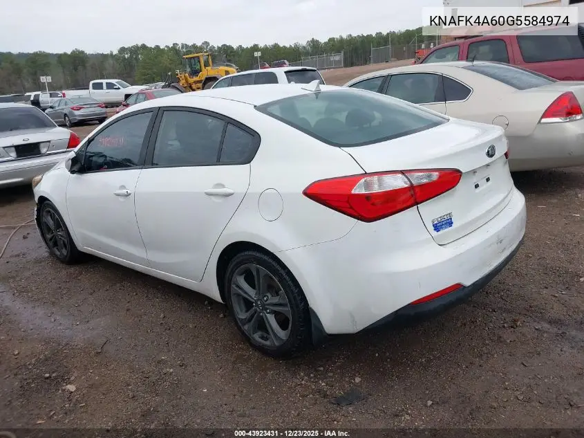 KNAFK4A60G5584974 2016 Kia Forte Lx