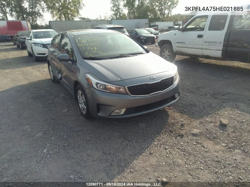 3KPFL4A75HE021885 2017 Kia Forte