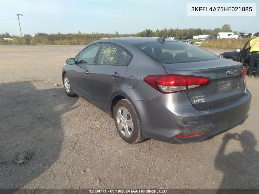 3KPFL4A75HE021885 2017 Kia Forte