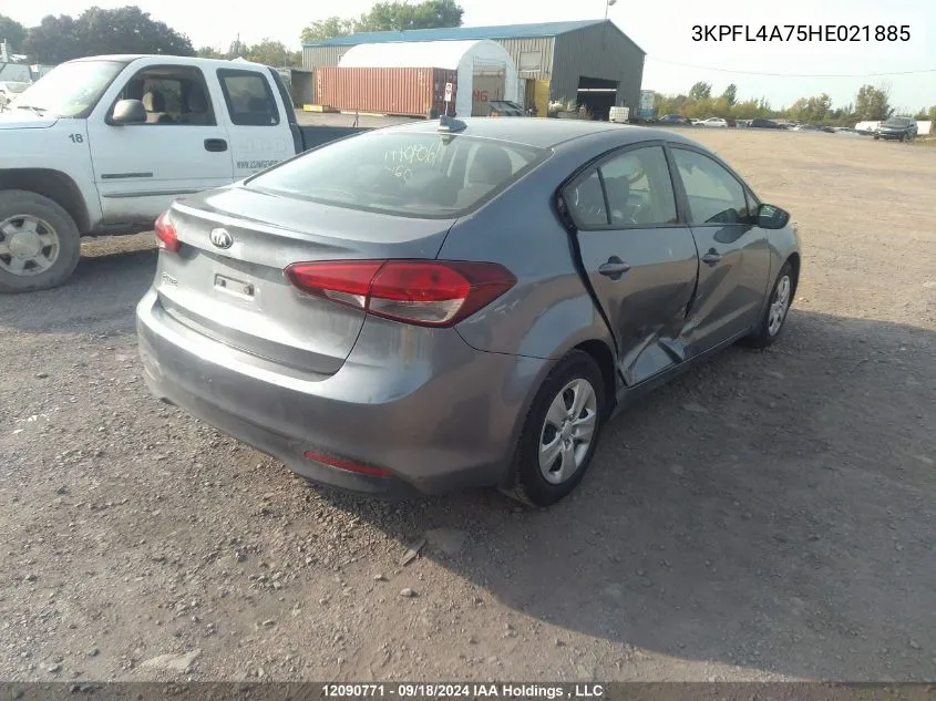 3KPFL4A75HE021885 2017 Kia Forte