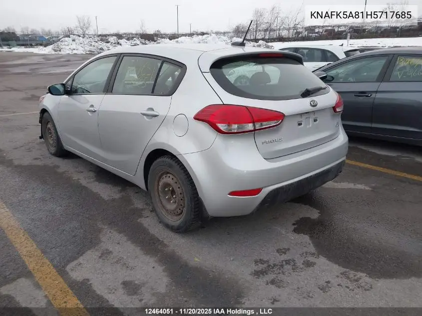 KNAFK5A81H5717685 2017 Kia Forte 2.0L Ex/2.0L Ex Luxury/2.0L Lx+
