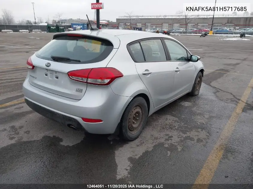KNAFK5A81H5717685 2017 Kia Forte 2.0L Ex/2.0L Ex Luxury/2.0L Lx+