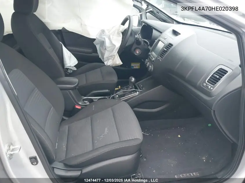 3KPFL4A70HE020398 2017 Kia Forte Lx/S