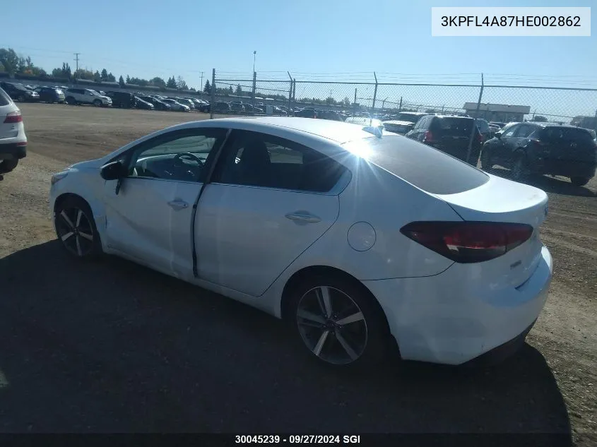 3KPFL4A87HE002862 2017 Kia Forte