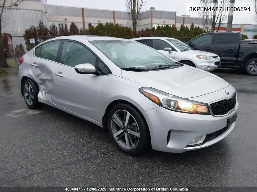3KPFN4A87HE006694 2017 Kia Forte