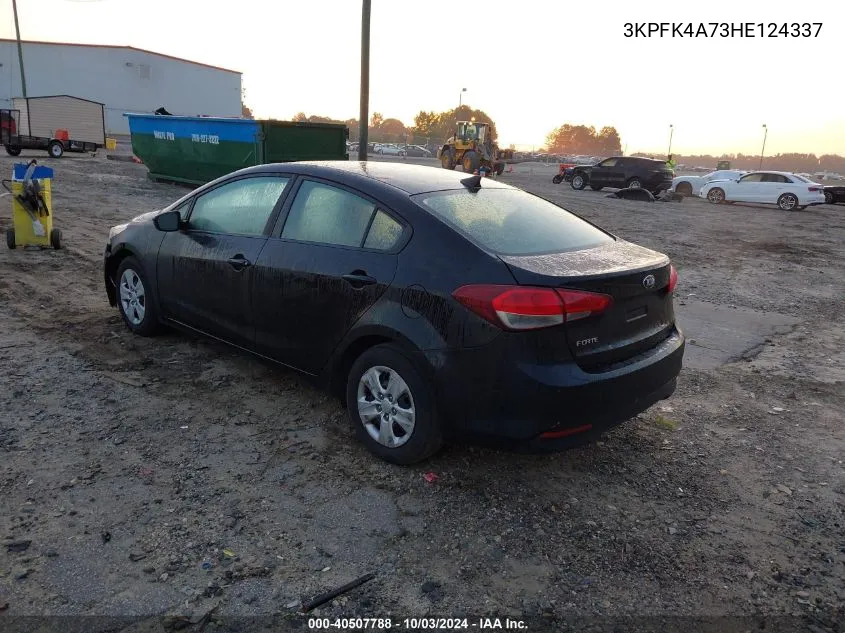 3KPFK4A73HE124337 2017 Kia Forte Lx