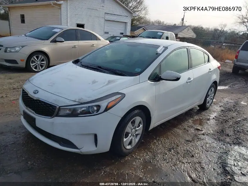 3KPFK4A79HE086970 2017 Kia Forte Lx