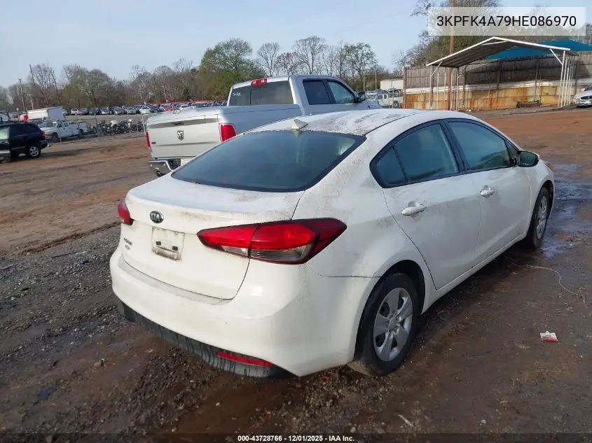 3KPFK4A79HE086970 2017 Kia Forte Lx
