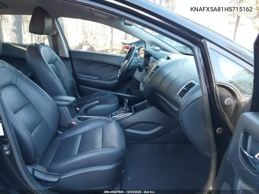KNAFX5A81H5715162 2017 Kia Forte Ex