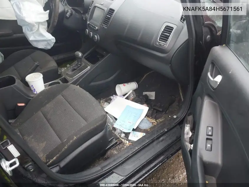 KNAFK5A84H5671561 2017 Kia Forte Lx
