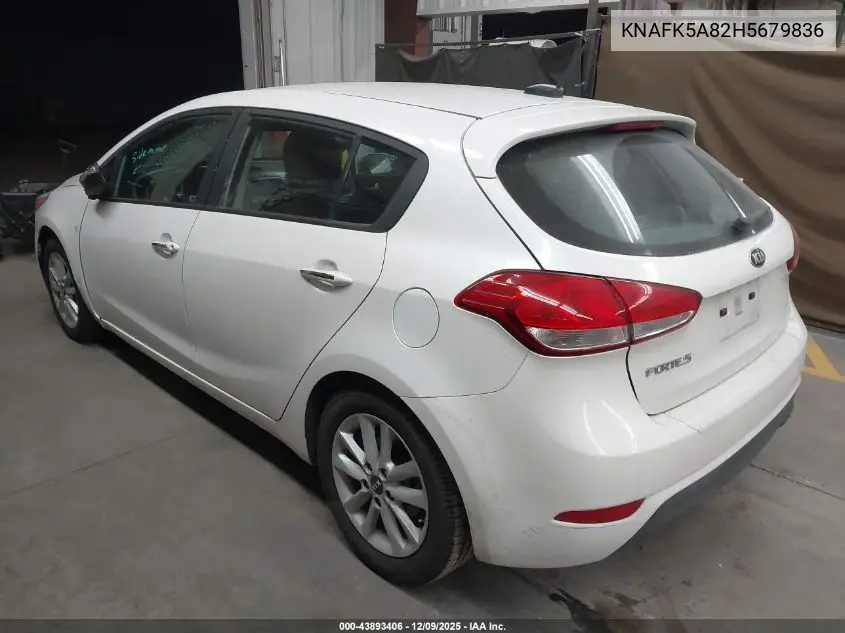 KNAFK5A82H5679836 2017 Kia Forte Lx