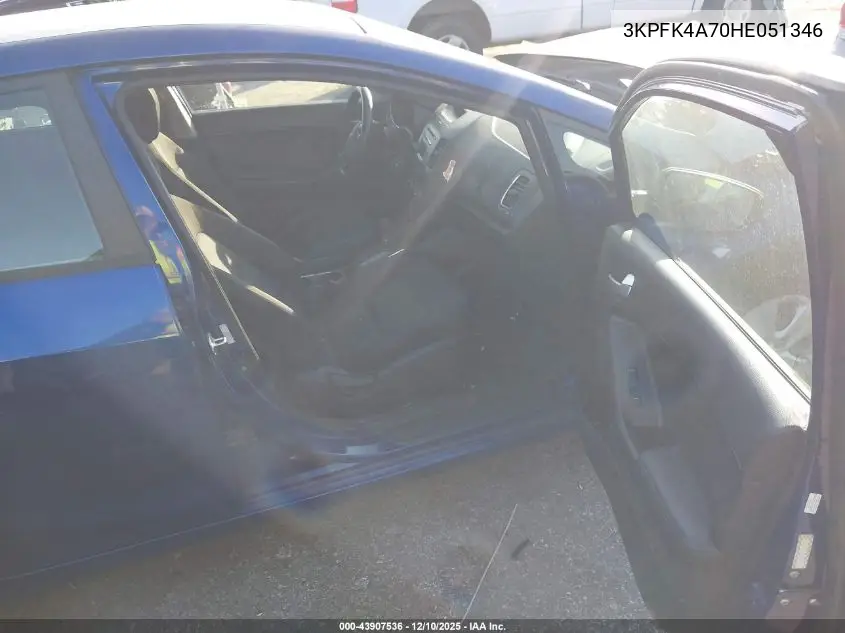 3KPFK4A70HE051346 2017 Kia Forte Lx