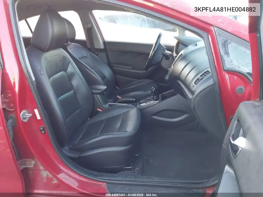 3KPFL4A81HE004882 2017 Kia Forte Ex