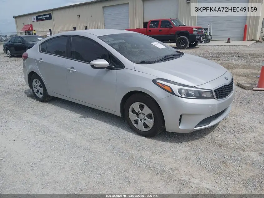 3KPFK4A72HE049159 2017 Kia Forte Lx