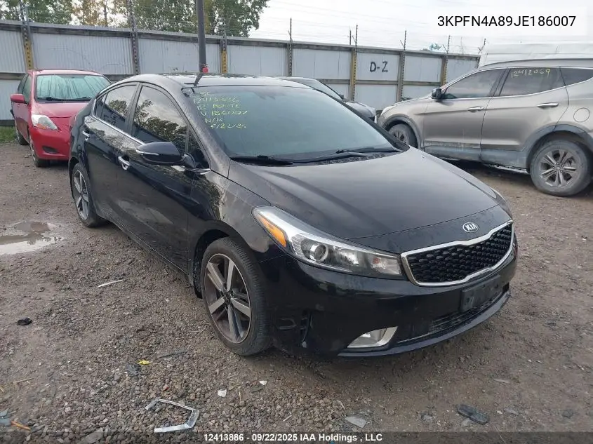 3KPFN4A89JE186007 2018 Kia Forte Ex/Sx