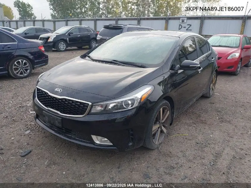 3KPFN4A89JE186007 2018 Kia Forte Ex/Sx