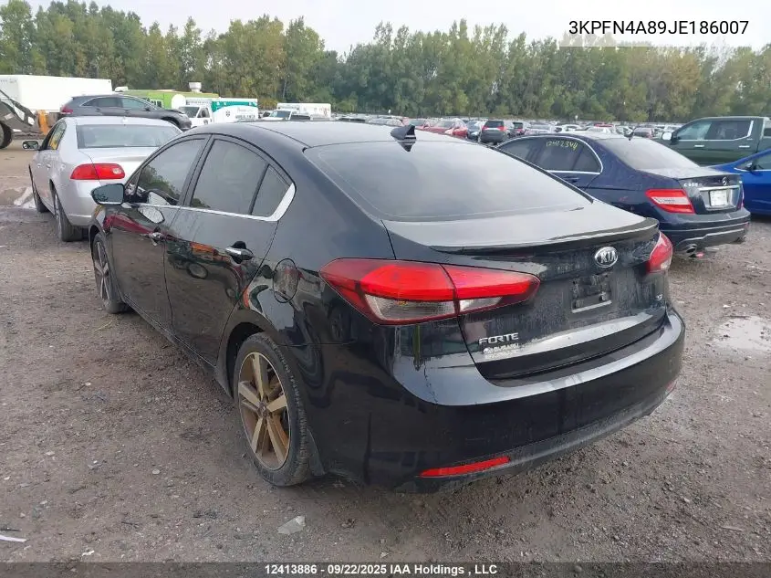 3KPFN4A89JE186007 2018 Kia Forte Ex/Sx
