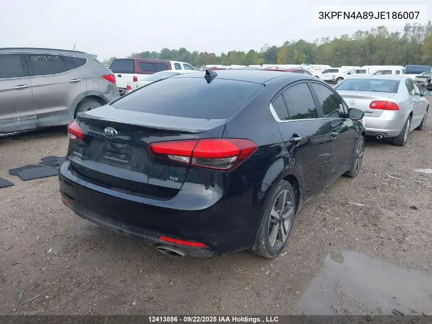 3KPFN4A89JE186007 2018 Kia Forte Ex/Sx