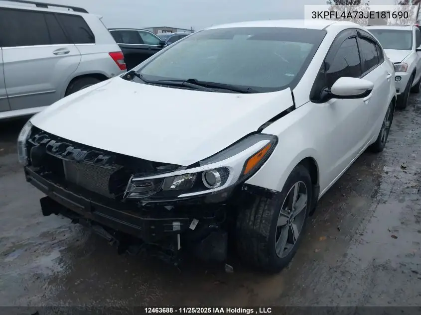 3KPFL4A73JE181690 2018 Kia Forte Lx/Lx+