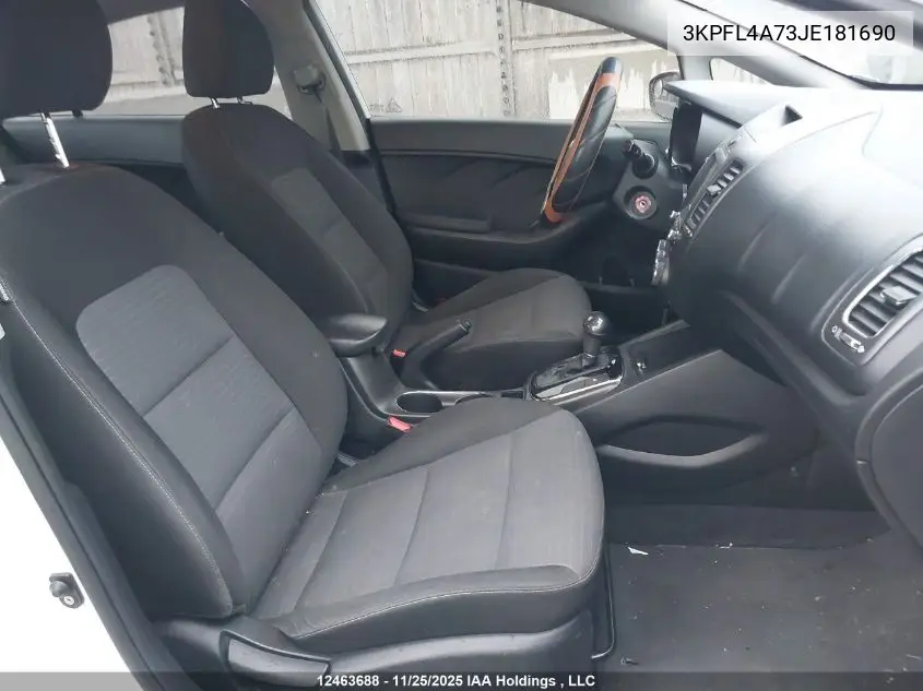 3KPFL4A73JE181690 2018 Kia Forte Lx/Lx+