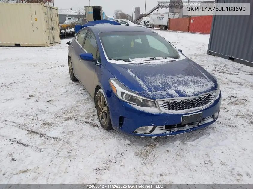 3KPFL4A75JE188690 2018 Kia Forte