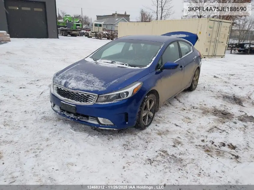 3KPFL4A75JE188690 2018 Kia Forte