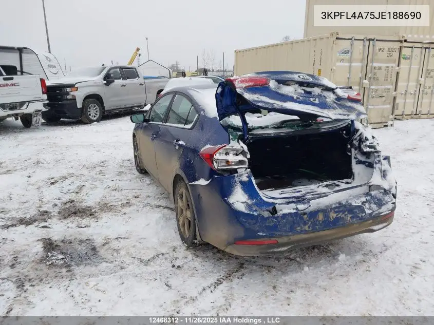 3KPFL4A75JE188690 2018 Kia Forte
