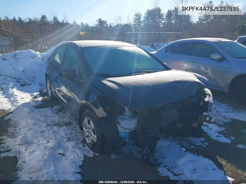 3KPFK4A75JE237535 2018 Kia Forte Lx