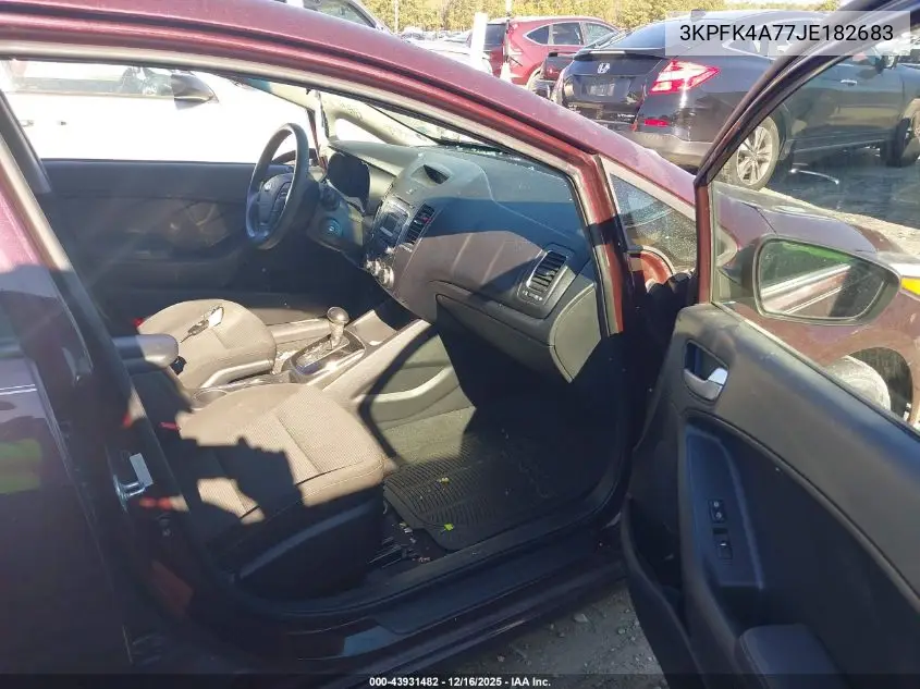 3KPFK4A77JE182683 2018 Kia Forte Lx
