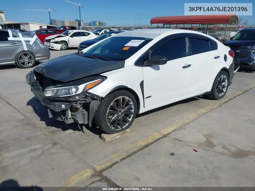 3KPFL4A76JE201396 2018 Kia Forte Lx