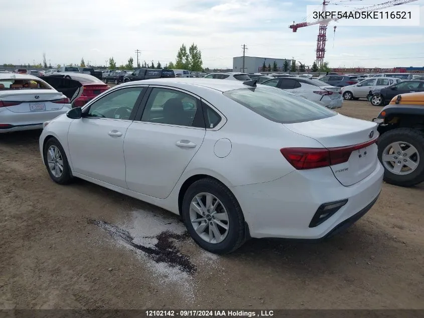 3KPF54AD5KE116521 2019 Kia Forte