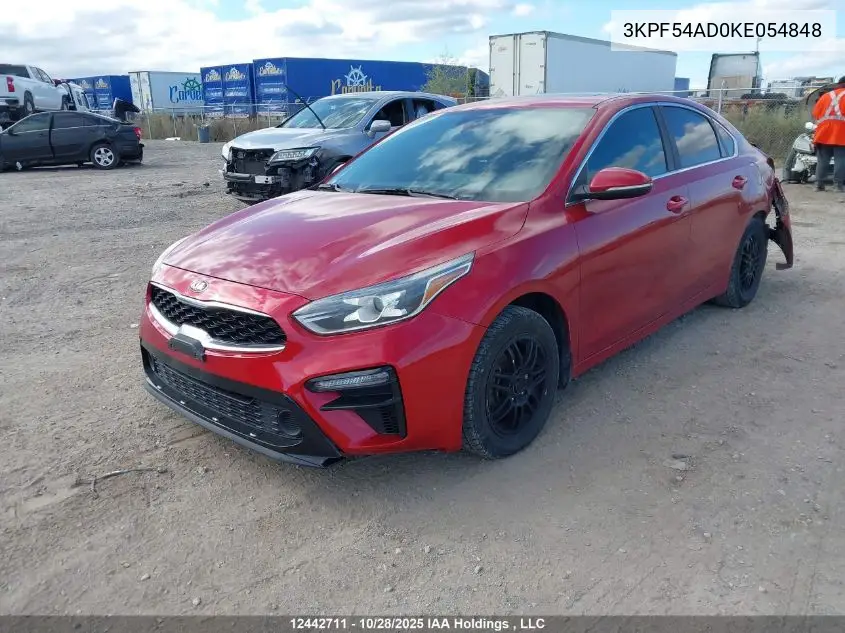 3KPF54AD0KE054848 2019 Kia Forte Ex