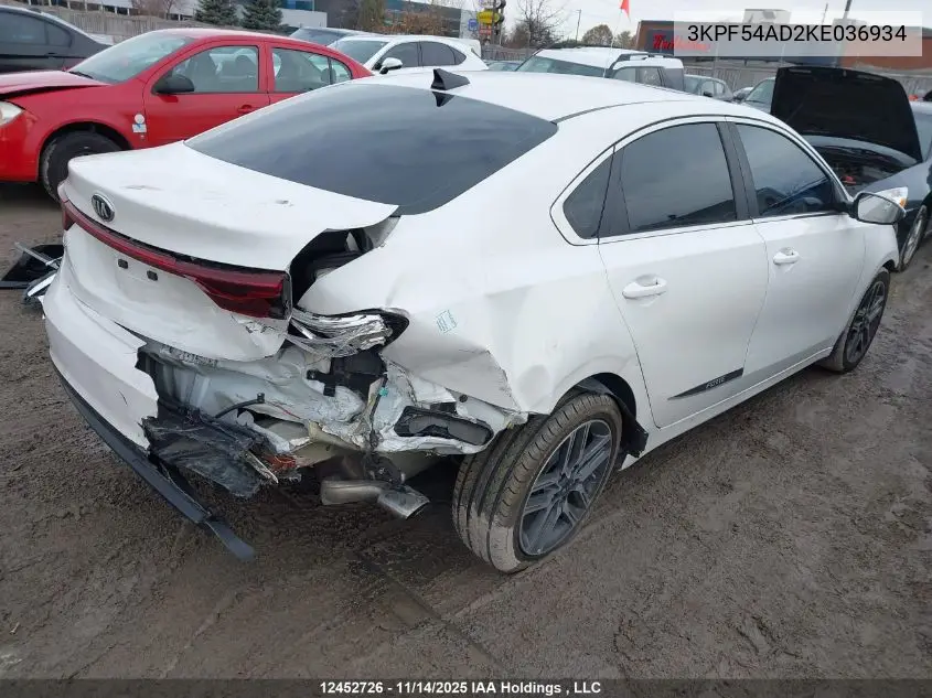 3KPF54AD2KE036934 2019 Kia Forte Ex/Ex Limited/Ex Premium/Ex+