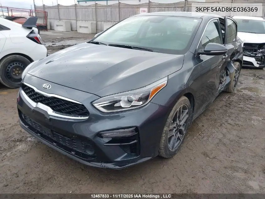 3KPF54AD8KE036369 2019 Kia Forte Ex