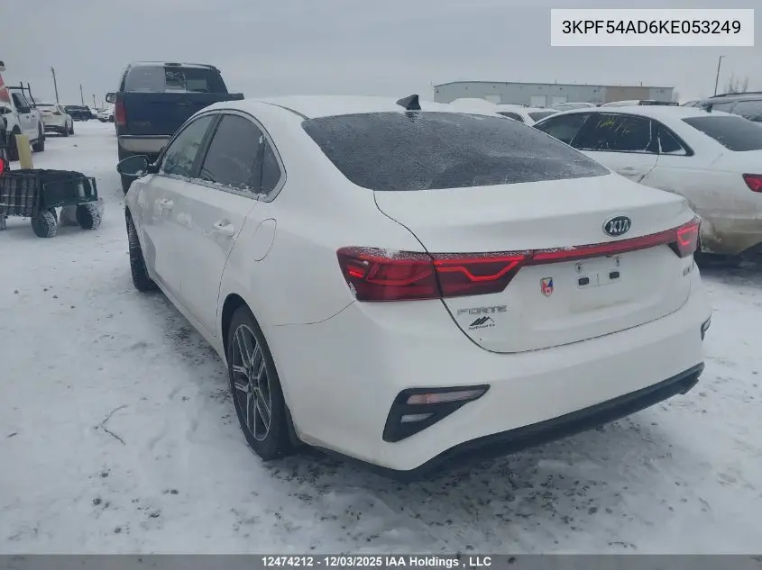 3KPF54AD6KE053249 2019 Kia Forte Ex/Ex Limited/Ex Premium/Ex+