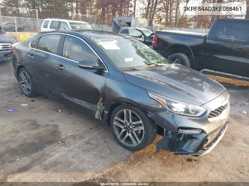 3KPF54AD3KE088461 2019 Kia Forte Ex