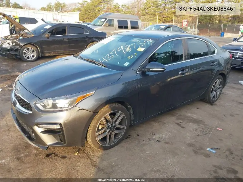 3KPF54AD3KE088461 2019 Kia Forte Ex