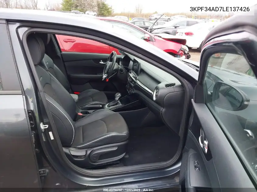 3KPF34AD7LE137426 2020 Kia Forte Gt-Line