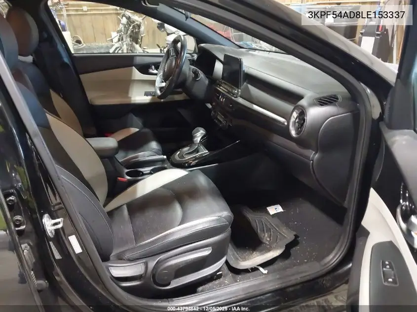 3KPF54AD8LE153337 2020 Kia Forte Ex
