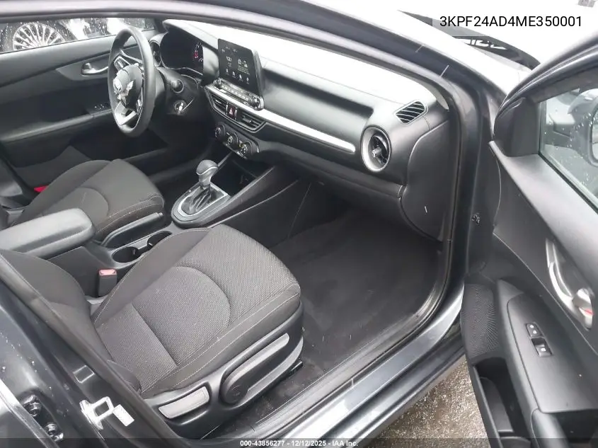 3KPF24AD4ME350001 2021 Kia Forte Fe
