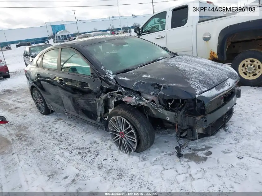 3KPF44AC9ME396103 2021 Kia Forte Gt