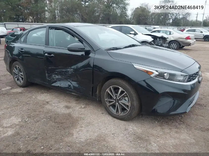 3KPF24AD2NE468419 2022 Kia Forte Lxs
